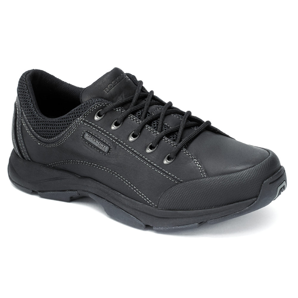 Rockport Singapore Mens Sneakers - Chranson Lace-Up Black - DP6195234